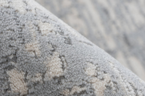 Grey Beige Rug with lines - ADORE RUGS and FLOORING